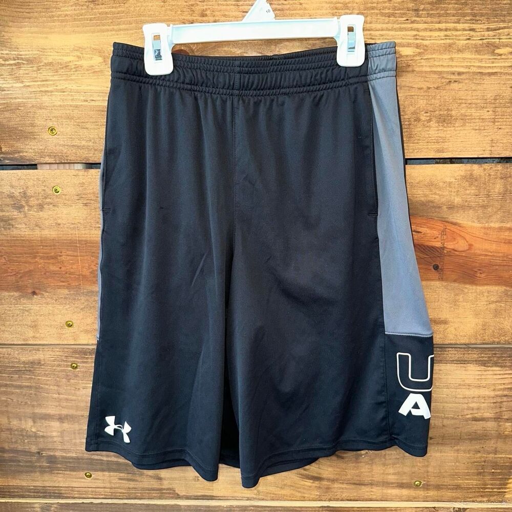 Under-armour Black and Grey Shorts